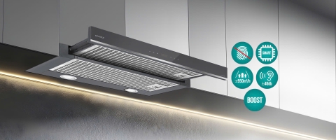 Máy Hút Mùi Âm Tủ GRANDX GX H70F58G