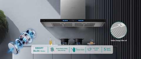 Máy Hút Mùi GRANDX GX H90T78B