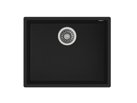 Chậu rửa TEKA SQUARE 50.40 TG 3½ C/REB SF NEGRO
