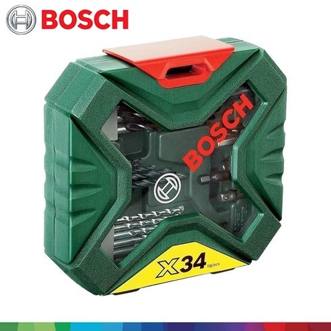 Bộ mũi khoan và vặn vít X-Line 34 món