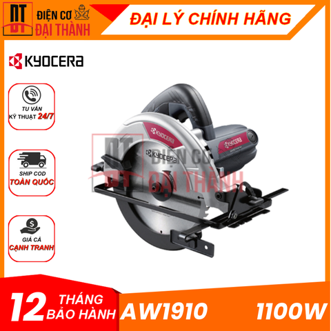 Máy cưa đĩa 190mm Kyocera AW1910 1100W