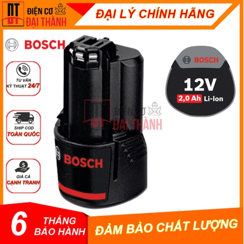 Pin 12V 2.0Ah Bosch 1600A00F6X