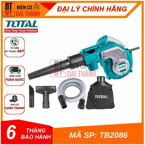 Máy thổi bụi Total 800W TB2086 (Có chức năng Hút bụi)