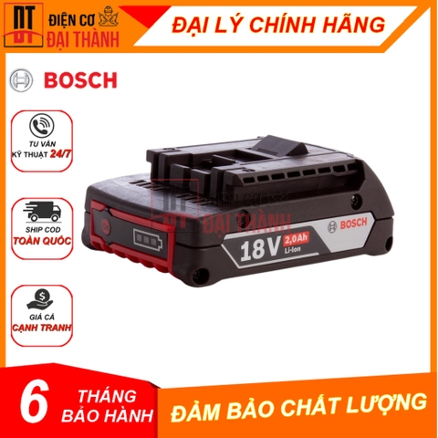 Pin 18V/2.0Ah Bosch 1600A001CG