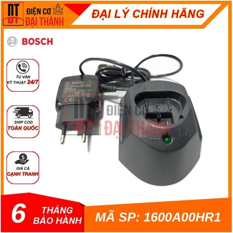 Sạc pin 12V cho máy vặn vít, máy khoan pin Bosch – 1600A00HR1