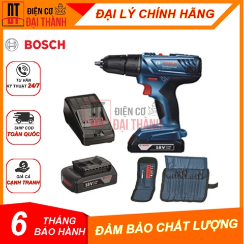 Máy khoan động lực vặn vít dùng pin Bosch GSB 180 LI