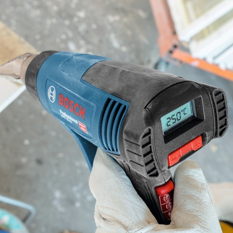 Máy thổi hơi nóng Bosch GHG 20-63 (tặng bộ mũi khò)