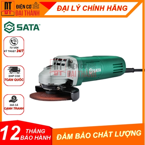 [Tặng kèm 3 lưỡi cắt sắt Bosch] Máy mài 100mm công tắc đuôi SATA 51311