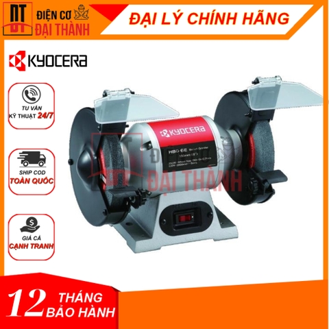 Máy mài hai đá Kyocera HBG-6E 250W-150mm