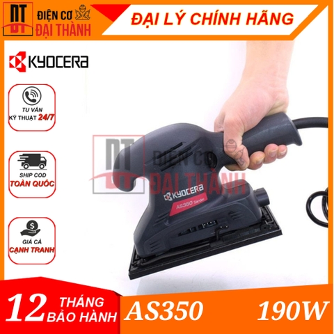 Máy chà nhám cầm tay Kyocera AS350 190W