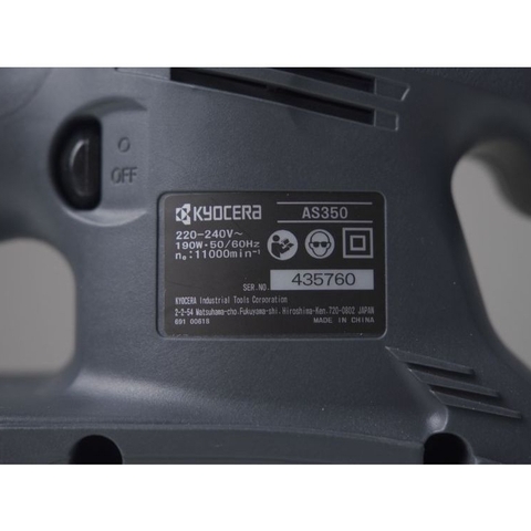 Máy chà nhám cầm tay Kyocera AS350 190W
