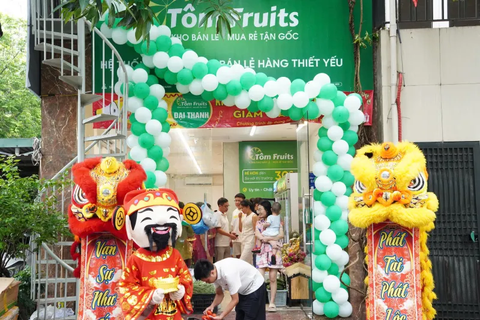 Khai trương Tôm Fruit Đại Thanh - Lan tỏa niềm vui mua sắm