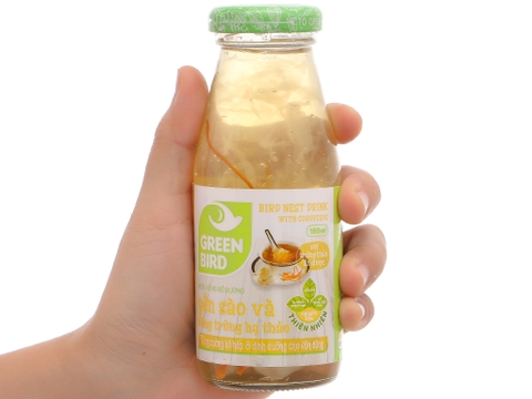 Nước giải khát yến sào và đông trùng hạ thảo Green Bird (lốc)