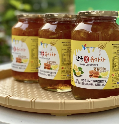 Chanh mật ong Hàn Quốc (lọ 1Kg)