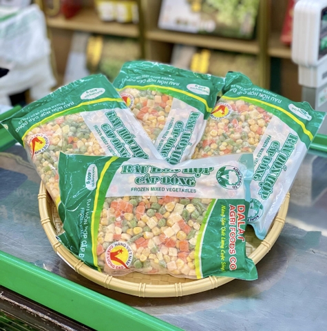 Rau hỗn hợp 5 loại 400g (túi)