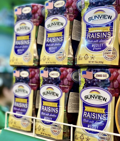 Nho Khô Sunview thập cẩm Mỹ 425gr [ TẾT ]