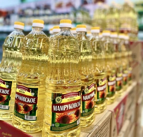 Dầu hướng dương tinh luyện Mampykobckoe 1 Lít T15