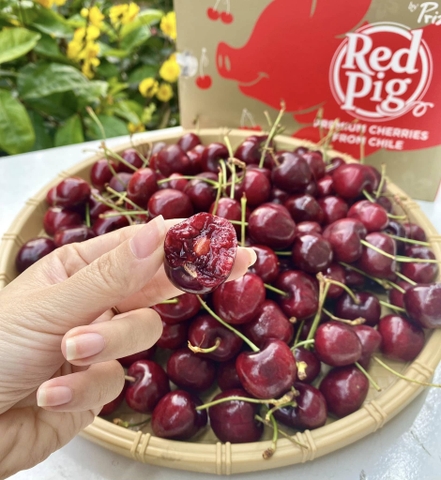 Xách cherry chile Vip 2.5kg (xách)