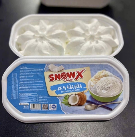 Kem Sữa dừa Snow baby X (T12) (hộp)