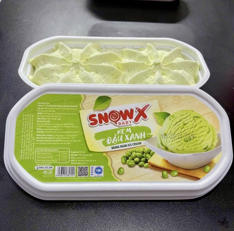 Kem Đậu xanh Snow baby X (T12) (hộp)