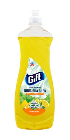 Nước rửa chén Gift hương chanh 800ml (chai