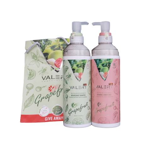 Cặp dầu gội bưởi Valert (chai 850ml)