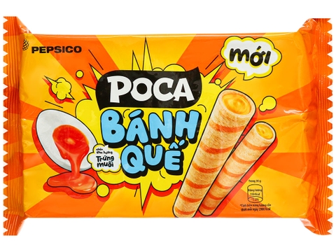 Bánh Quế Nhân Kem Hương Trứng Muối 115gr T24 (Gói)