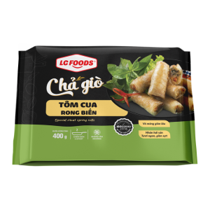 Chả giò tôm cua rong biển LC 400g (gói)