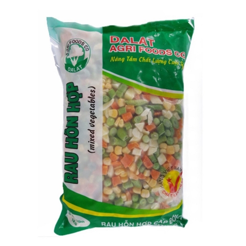 Rau hỗn hợp 5 loại 400g (túi)