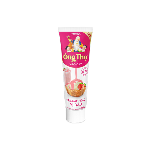 Vinamilk tuýp sữa đặc có đường vị dâu ông thọ 165G (tuýp)