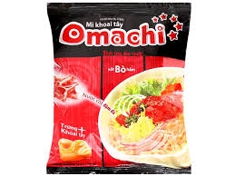 Mì dinh dưỡng khoai tây Omachi xốt Bò hầm 80gr ( T30) (gói)