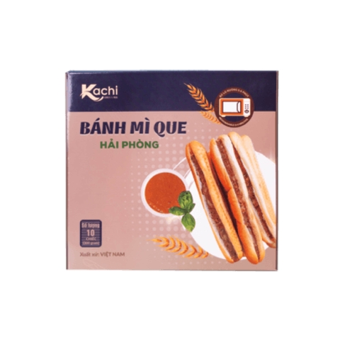 Bánh mỳ que Hải Phòng Kachi (hộp 10 cái)