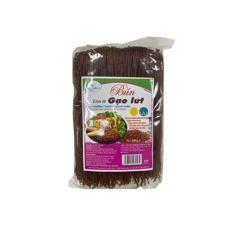 Bún gạo lứt Thành Đạt (túi 500Gr)