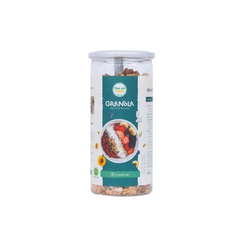 Granola siêu hạt ( hạt mix ăn kiêng) Tâm An 450gr - L5 (hộp)  [TẾT]