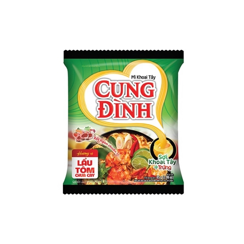 Mì Cung Đình vị lẩu tôm (gói 80gr)
