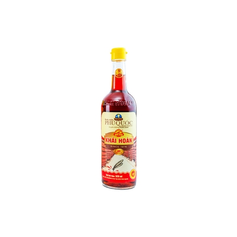 Nước mắm Khải Hoàn - Phú Quốc 40 độ đạm (chai 520ml)