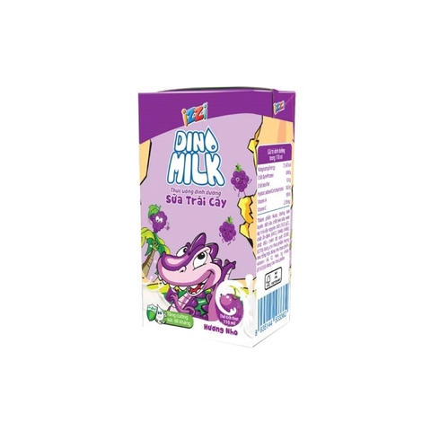 Sữa chua uống trái cây hương nho (lốc 4 hộp/110ml)