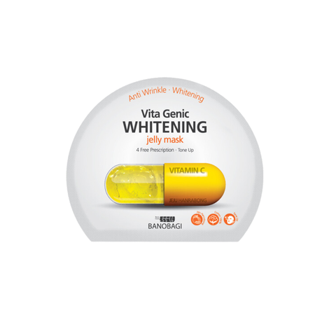 Mặt nạ Banobagi Vita Genic Jelly Mask Whitening - Vitamin C (vàng) hộp 10M (hộp)