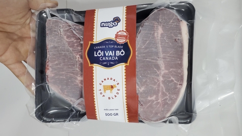 Lõi vai bò Canada- JBS 500gr (khay)
