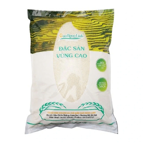 Gạo Đặc sản Vùng Cao Ngọc Linh 5kg (Túi)