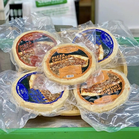 Pizza nhân nhồi Chicago (size 16cm)