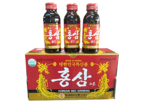 Nước uống hồng sâm Korean 10x100ml