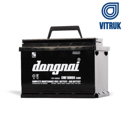 Ắc quy khô miễn bảo dưỡng Đồng Nai CMF DIN60 [LBN] - 12V - 60Ah