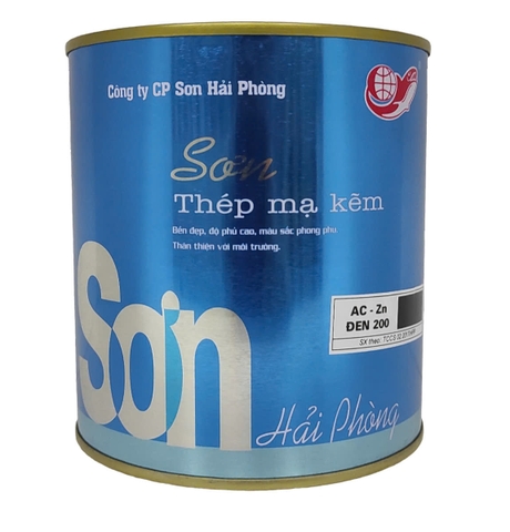 Sơn Mạ Kẽm Hải Phòng AC-Zn Đen 200