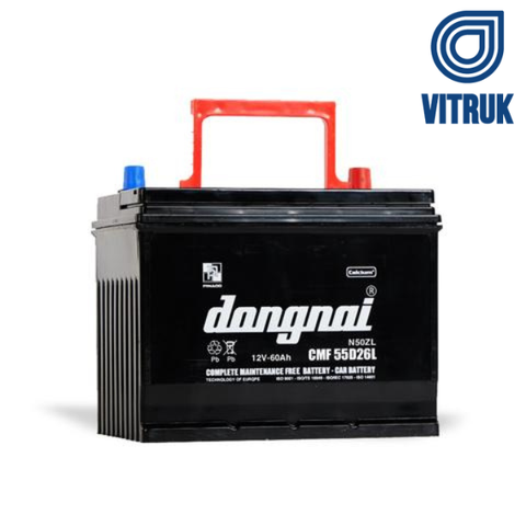 Ắc quy khô miễn bảo dưỡng Đồng Nai CMF 80D26R - 12V - 70Ah