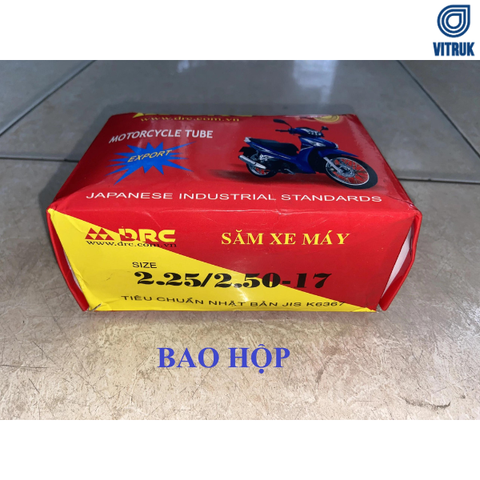 Săm XM 2.25/2.50-17 bao hộp