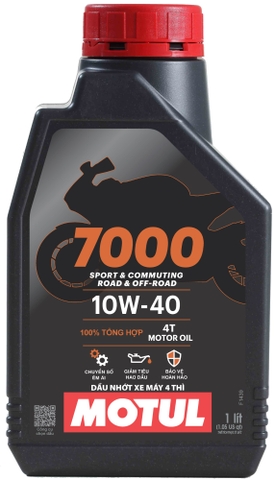 Dầu nhờn Motul 7000 4T 10W40