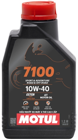 Dầu nhờn Motul 7100 4T 10W40 1.2L