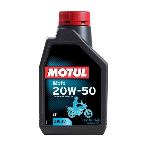 Dầu nhờn Motul Moto 4T 20W50 SJ MA2 1L