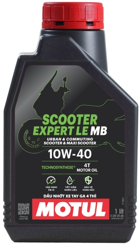 Dầu nhờn Motul Scooter Expert 4T 10W40 1L